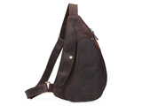 Men's Genuine Leather                           Briefcase Business Shoulder Bag 14' Laptop Sleeve Handbag