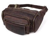 Vintage Men's Leather Messenger Bag Briefcase Laptop Tote Bag School Bookbag
