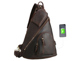 Men's Real Leather Messenger Shoulder Bag 14' Computer Case Briefcase Attache